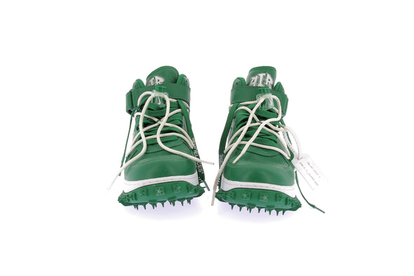 Baskets vertes "Air Force 1 Mid SP Pine Green"