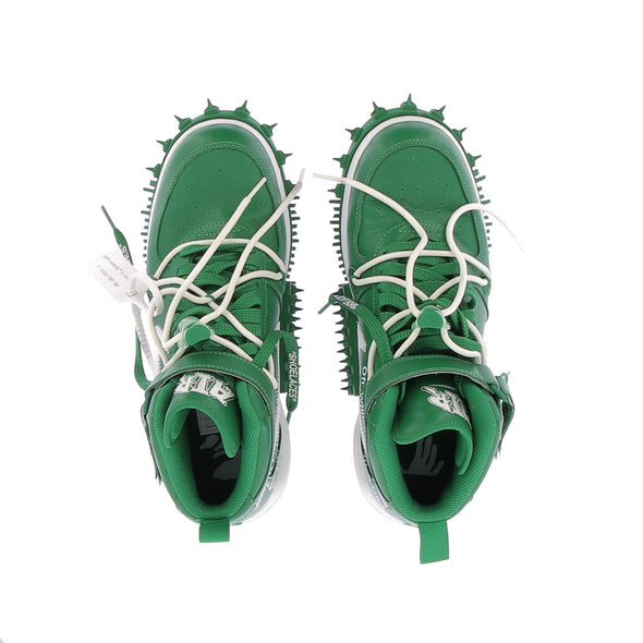 Baskets vertes "Air Force 1 Mid SP Pine Green"