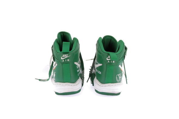 Baskets vertes "Air Force 1 Mid SP Pine Green"