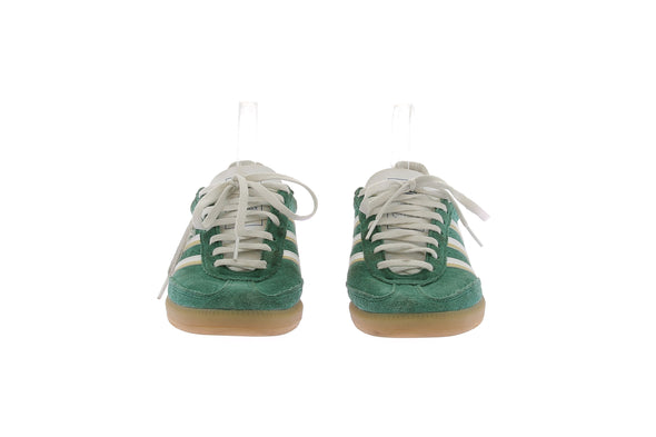Baskets en daim "Hand II Collegiate Green"