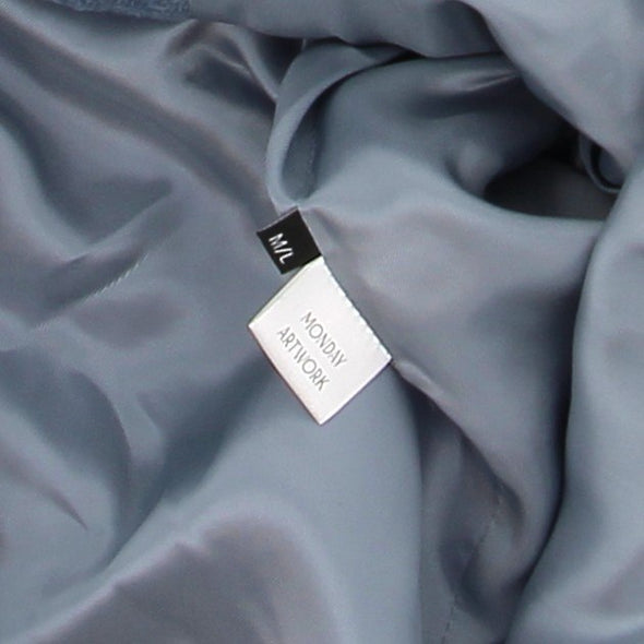 Blazer en laine bleu