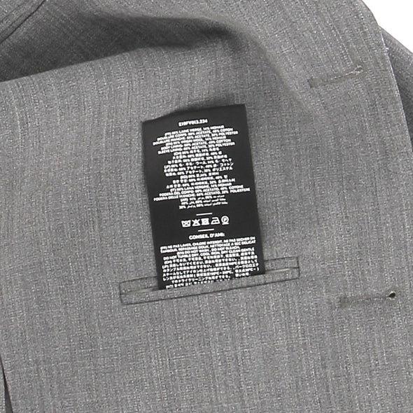 Blazer en laine gris