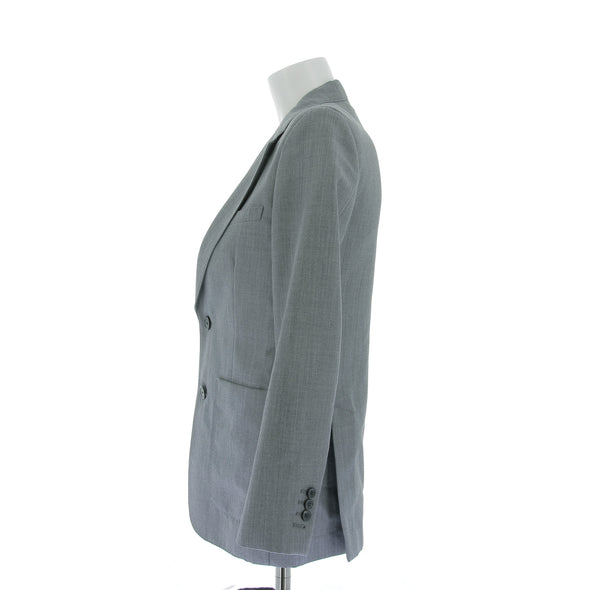 Blazer en laine gris