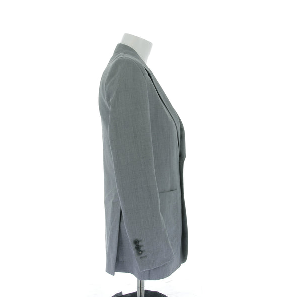 Blazer en laine gris