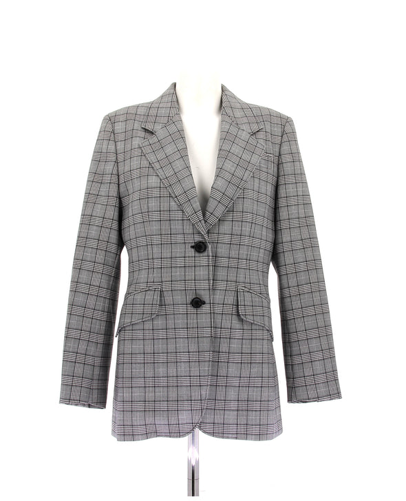 Blazer en laine gris