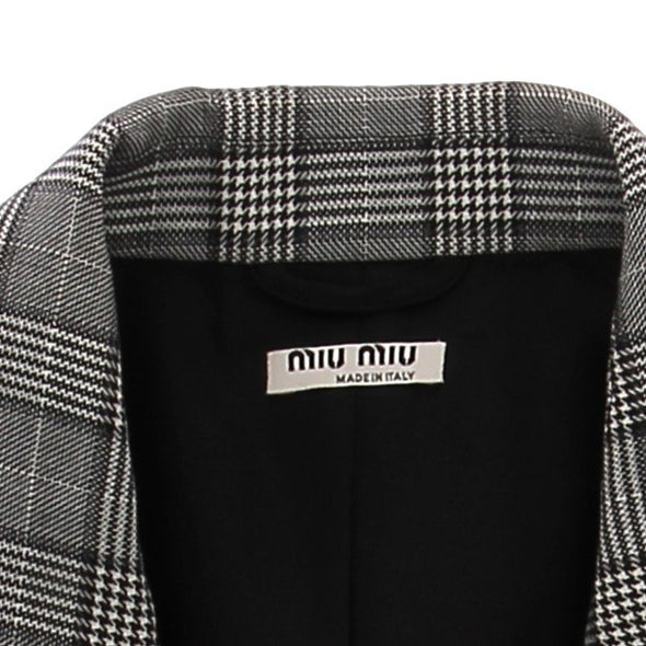 Blazer en laine gris