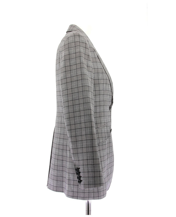 Blazer en laine gris