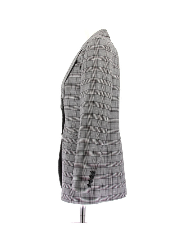 Blazer en laine gris