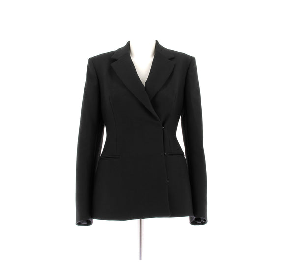 Blazer en laine noir