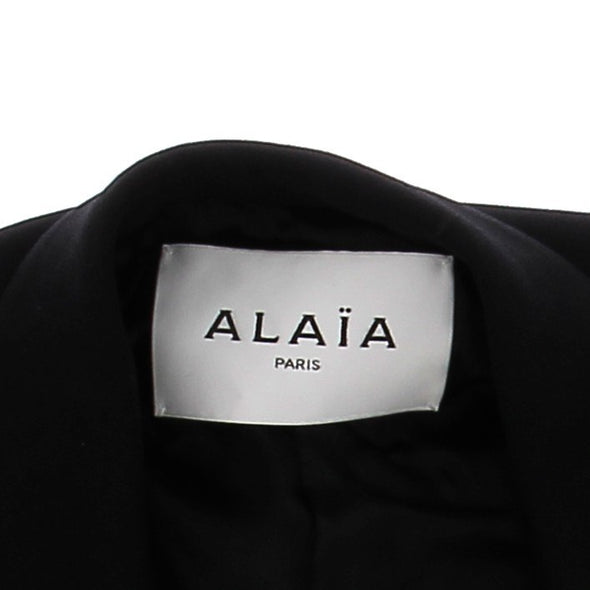 Blazer en laine noir