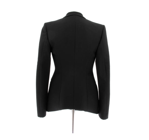 Blazer en laine noir