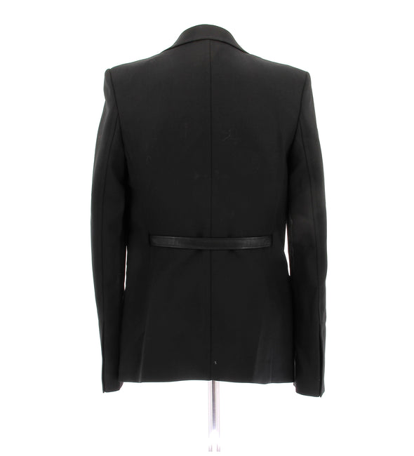 Blazer en laine noir