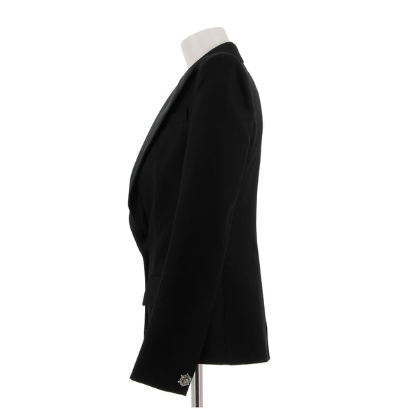 Blazer en laine noir