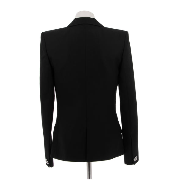 Blazer en laine noir