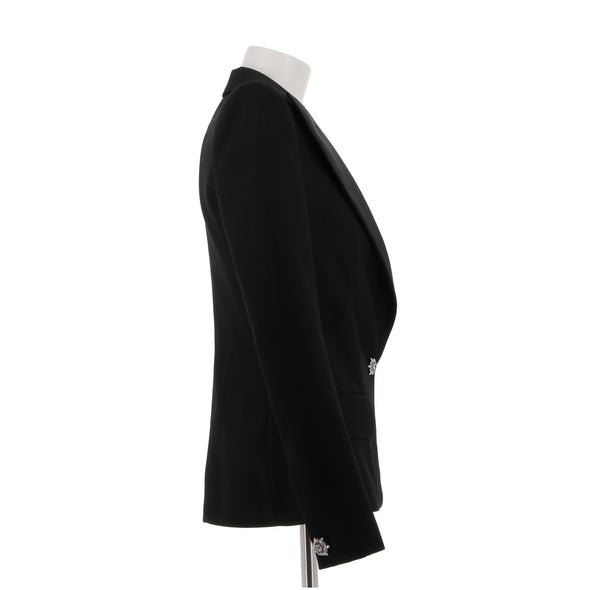 Blazer en laine noir
