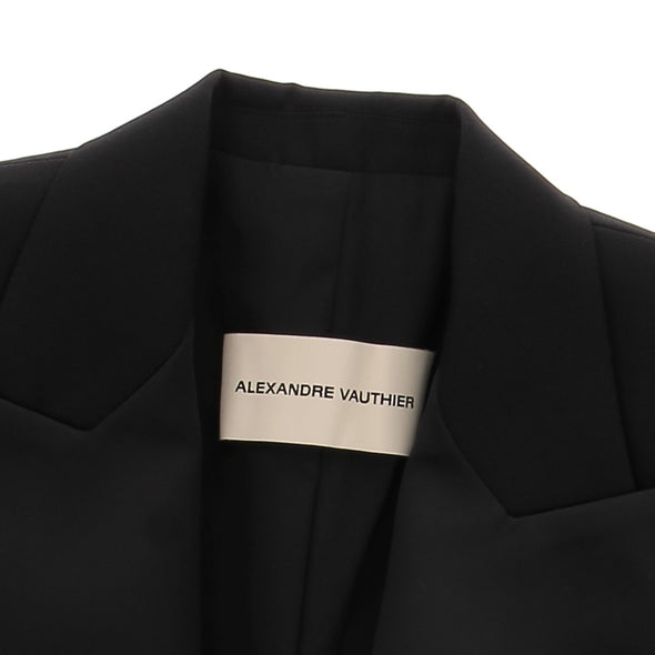Blazer en laine noir