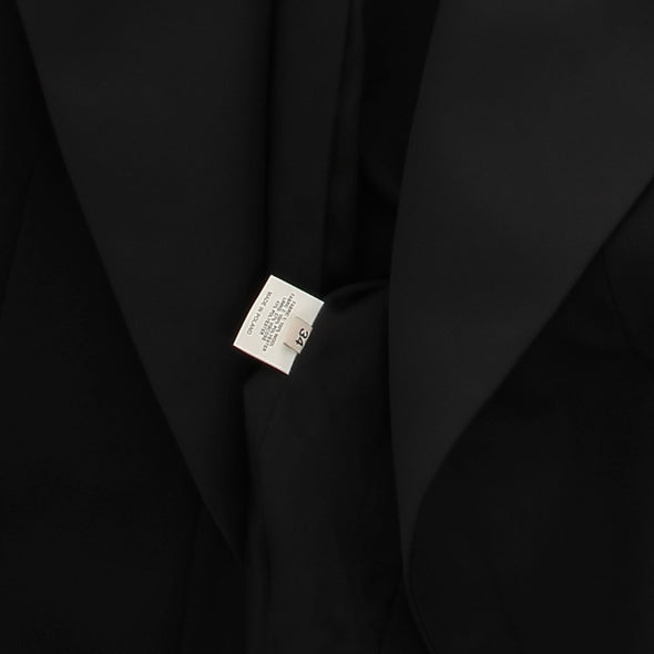 Blazer en laine noir