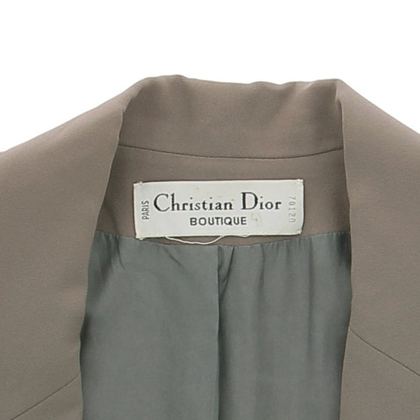 Veste en laine taupe