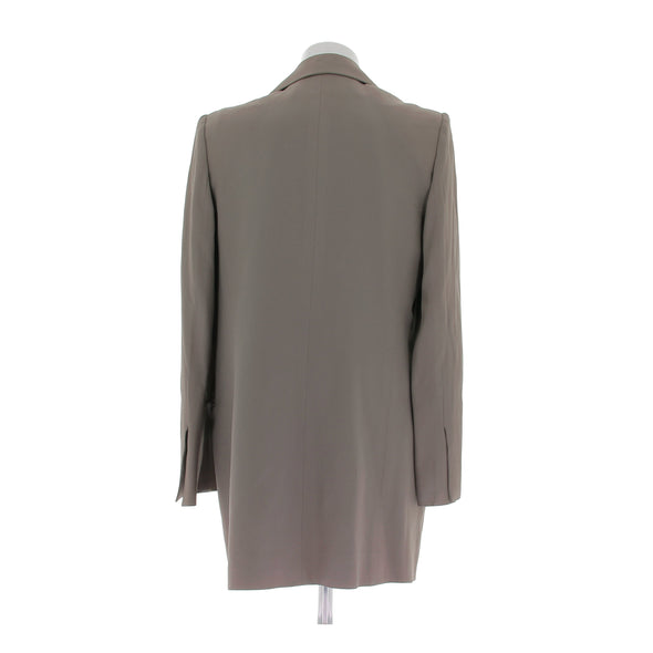 Veste en laine taupe