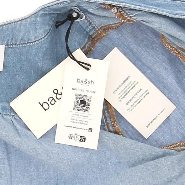 Blouse en denim