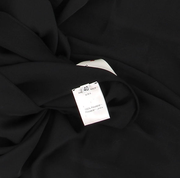 Blouse noire à manches longues