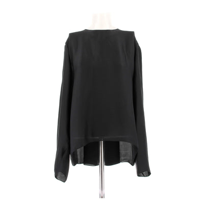 Blouse noire à manches longues