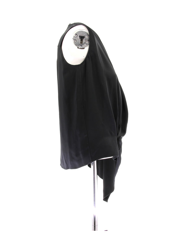 Blouse satinée