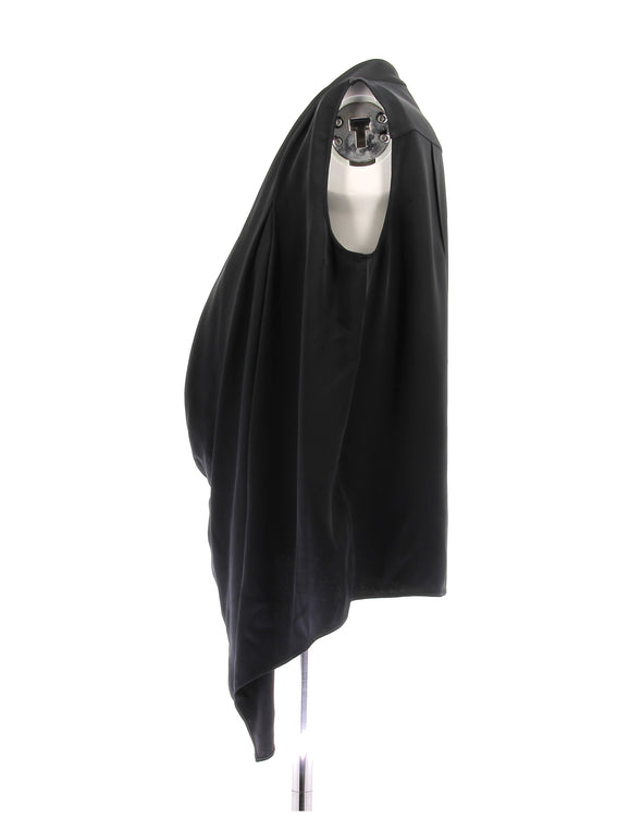 Blouse satinée