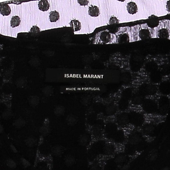 Blouse à pois