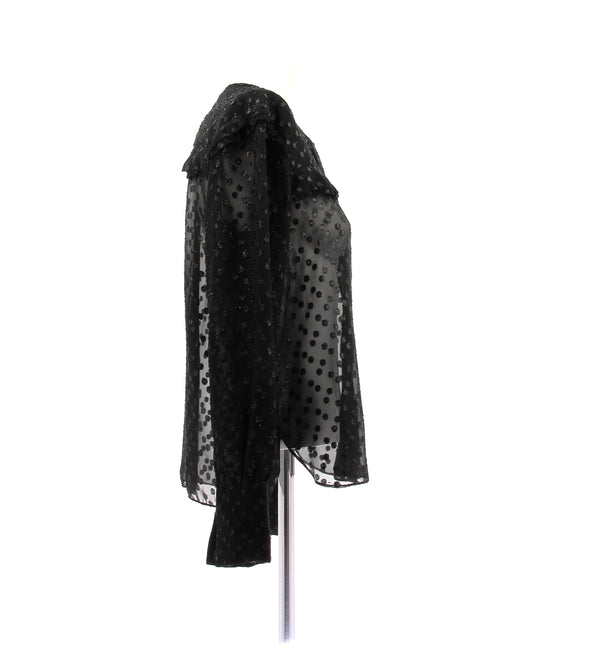 Blouse à pois