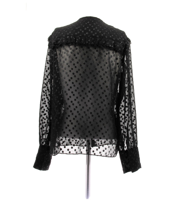 Blouse à pois