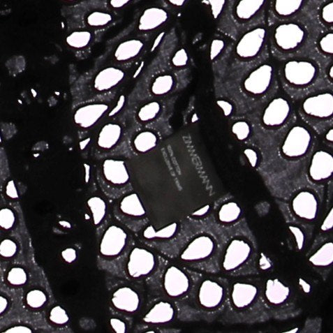 Blouse noire en dentelle