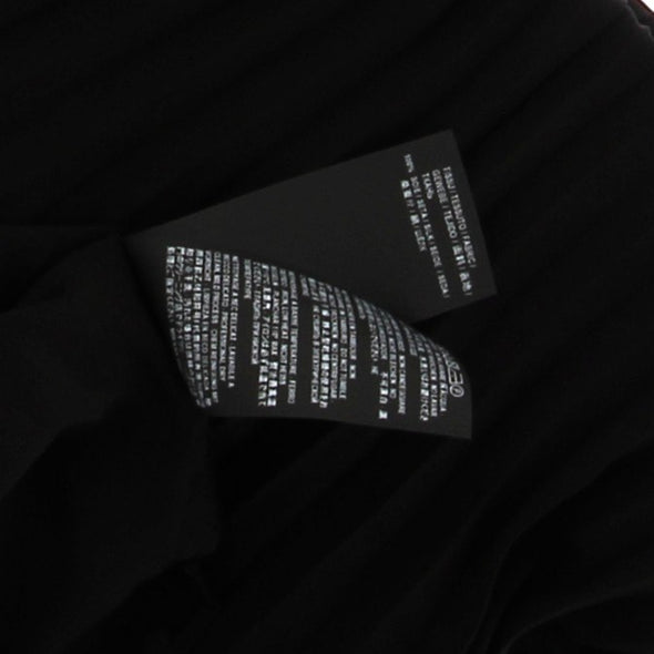Blouse en soie noire