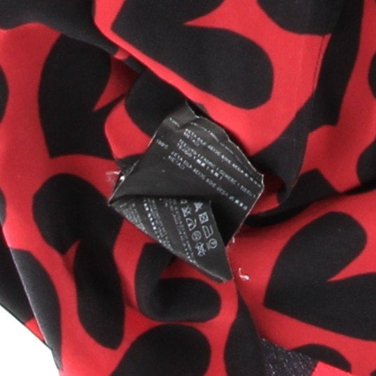 Blouse en soie bicolore