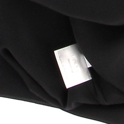 Blouse en soie noire