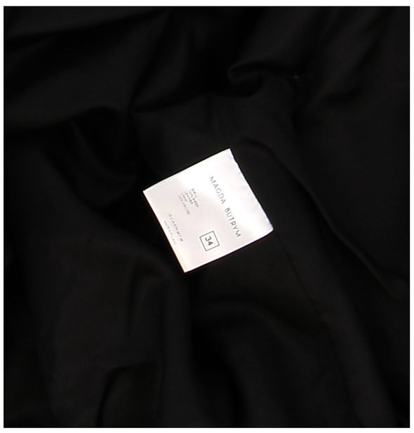 Blouson en cuir noir