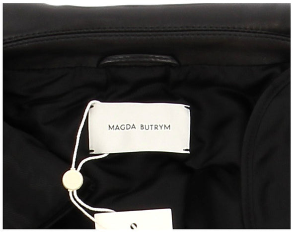 Blouson en cuir noir