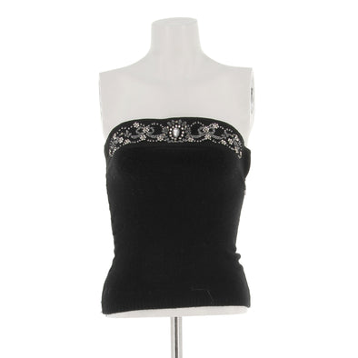 Top Bustier noir