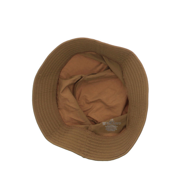 Bob en tissu marron