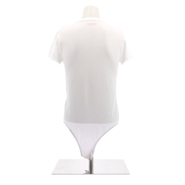 Body blanc à imprimé