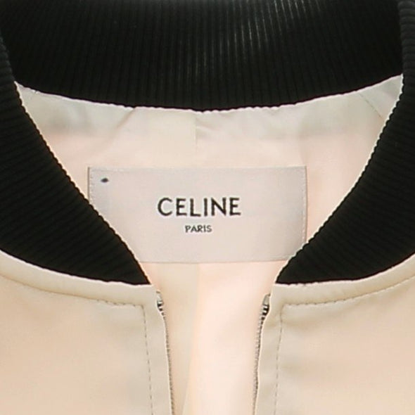 Bomber satiné beige