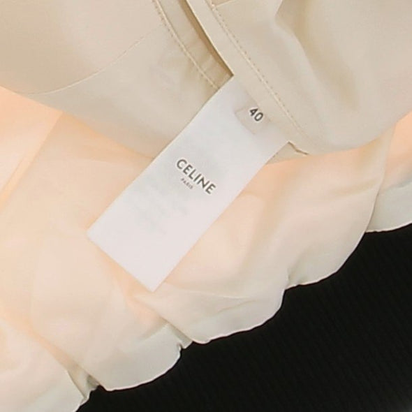 Bomber satiné beige