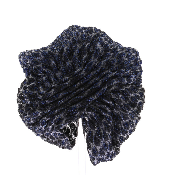 Turban irisé