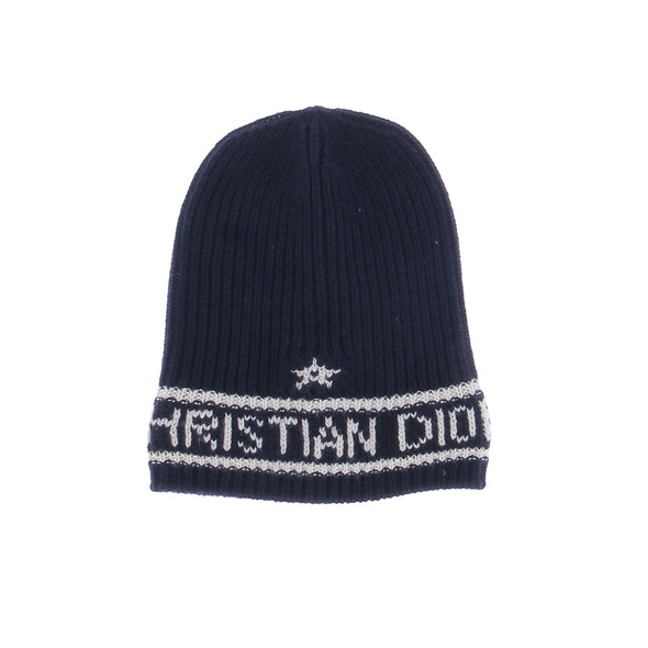 Bonnet en laine marine
