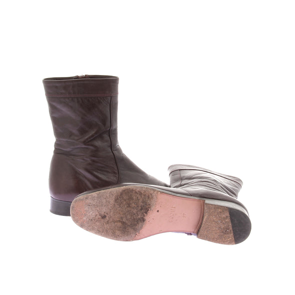 Bottines en cuir