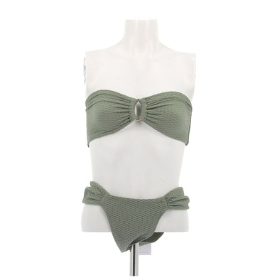 Maillot de bain deux pièces kaki