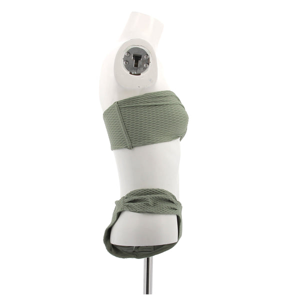 Maillot de bain deux pièces kaki