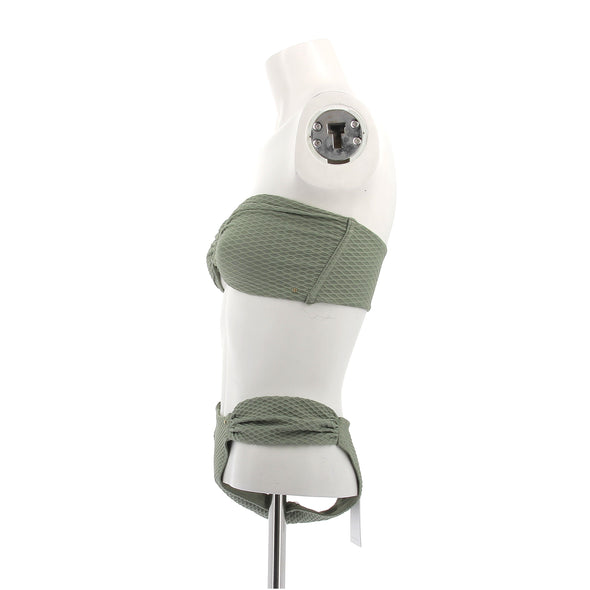Maillot de bain deux pièces kaki