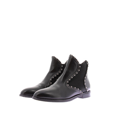 Bottines en cuir