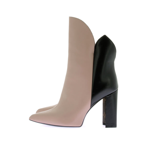 Bottines à talons "Pokerface"